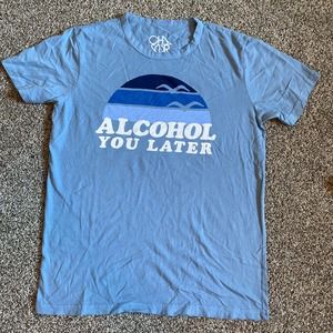 Chaser Men's "Alcohol" T-Shirt - Large